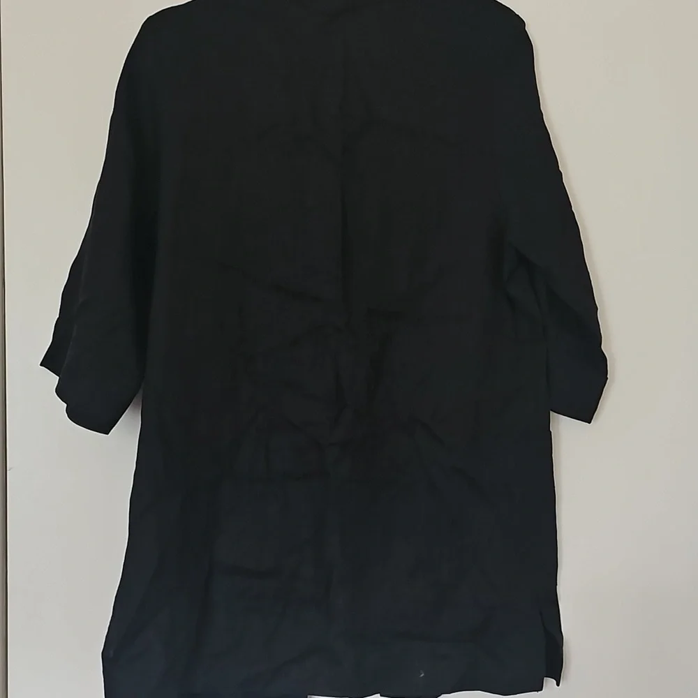 Whimsy + Row Linen Open Robe Coat - Picture 7 of 7